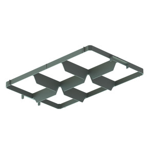 Divisor superior de parrilla para caja Basicline de 600x400 mm 327B45441