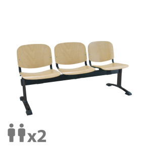 Banquetas con asiento de madera 347B45195