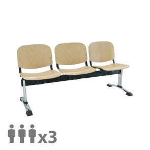 Banquetas con asiento de madera 347B45200