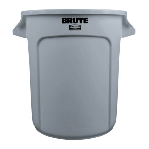 Contenedor plástico BRUTE 38 litros gris 213B12250