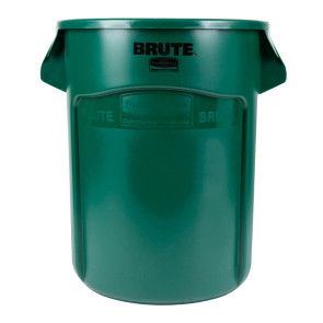 Contenedor plástico BRUTE 76 litros verde 213B46477