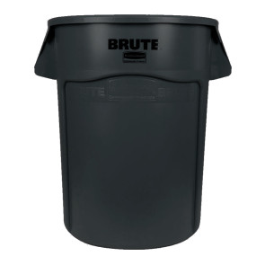 Contenedor plástico BRUTE 166 litros negro 213B46483