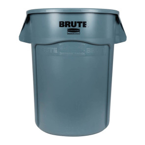 Contenedor plástico BRUTE 166 litros gris 213B12256