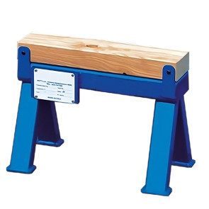 Caballete metálico con apoyo de madera 419B50747