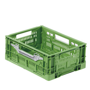 Caja plástica plegable para fruta y verdura 327B45455
