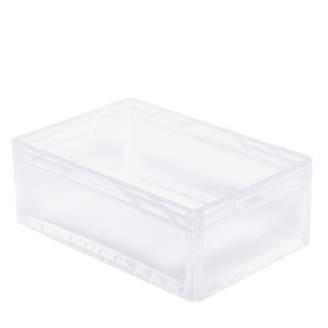 Caja plástica transparente Norma Europa 327B47493