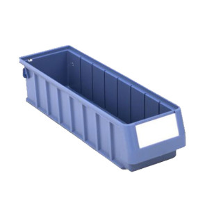 Caja plástica para almacenar en estantería serie RK 229B43655