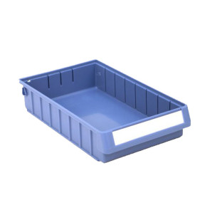Caja plástica almacenar en estantería serie RK 229B44293