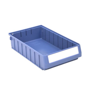 Caja plástica para almacenar en estantería serie RK 229B43657