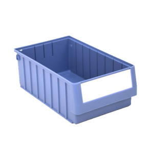 Caja plástica almacenar en estantería serie RK 229B44289
