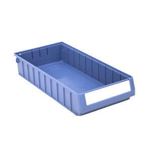 Caja plástica para almacenar en estantería serie RK 229B43660