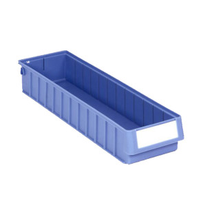 Caja plástica almacenar en estantería serie RK 229B44286