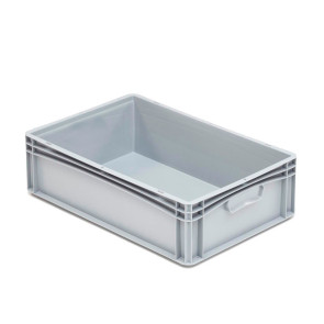 Caja plástica para transporte norma Europea serie Basicline 327B45676