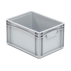 Caja plástica para transporte norma Europea serie Basicline 327B45681