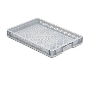 Caja plástica para transporte norma Europea serie Basicline 327B42003