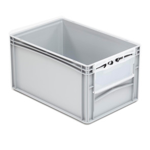 Caja plástica Eurobox serie Basicline 327B42014