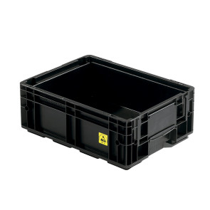 Caja plástica norma Europea para automoción KLT ESD 327B42028