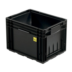 Caja plástica norma Europea para automoción KLT ESD 327B42029