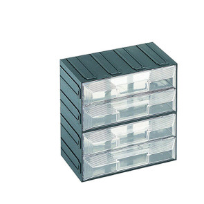 Caja con cajones de plástico Vision 408B03720