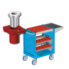 Carro porta herramientas CNC con 42 conos VDI 40 328B25315