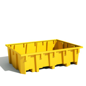 Cubeto de retención de plástico para estantería de paletización 393B49453