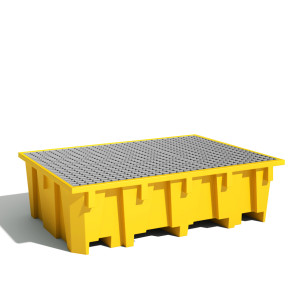 Cubeto de retención de plástico para estantería de paletización 393B49454