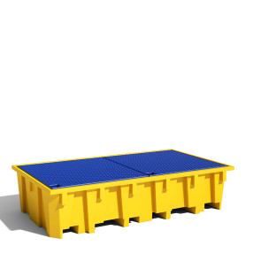 Cubeto de retención de plástico para estantería de paletización 393B49458