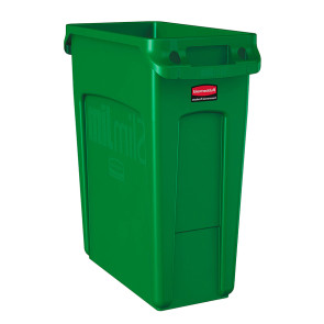 Basurera para reciclaje de 60 lts. verde 213B46436