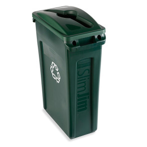 Basurera para reciclaje de 87 lts. verde 213B46461
