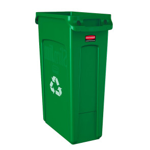 Basurera para reciclaje de 87 lts. verde 213B46441