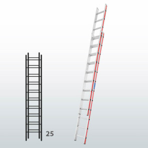 Escalera manual de dos tramos 065B15843