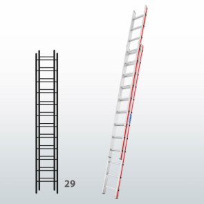 Escalera manual de dos tramos 065B15844