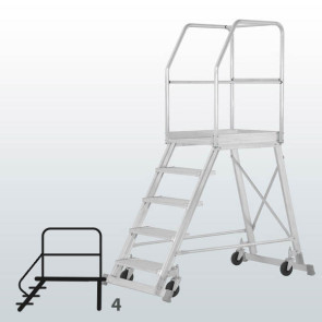 Escalera de plataforma acceso un lado 065B50750
