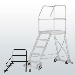 Escalera de plataforma acceso un lado 065B50752