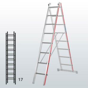 Escalera transformable de 2 tramos 065B12912