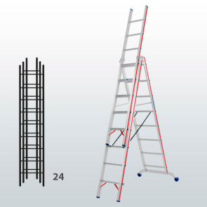 Escalera transformable de 3 tramos 065B12908