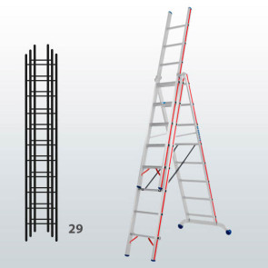 Escalera transformable de 3 tramos 065B12909