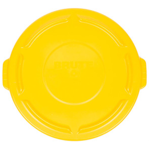 Tapa plástica amarilla para basurera BRUTE 213B13288
