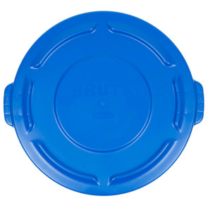 Tapa plástica azul para basurera BRUTE 213B46491