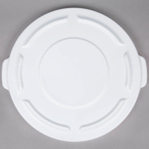 Tapa plástica blanca para basurera BRUTE 213B16055