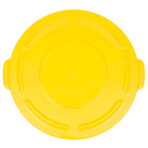 Tapa plástica amarilla para basurera BRUTE 213B13197