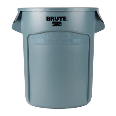 Contenedor plástico BRUTE 76 litros gris 213B12252