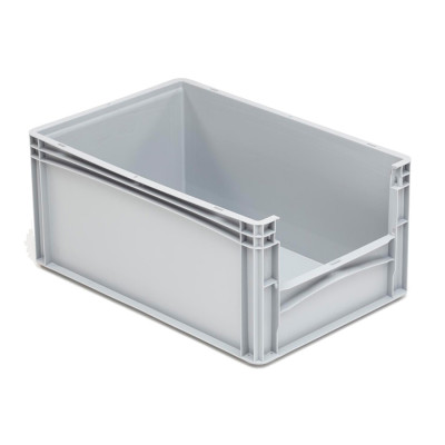 Caja plástica Eurobox serie Basicline 327B42010