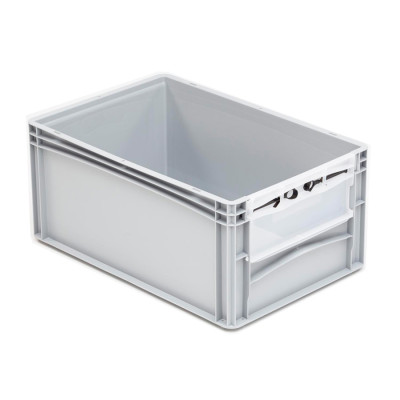 Caja plástica Eurobox serie Basicline 327B42013