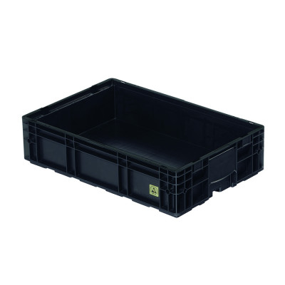 Caja plástica norma Europea para automoción KLT ESD 327B42030