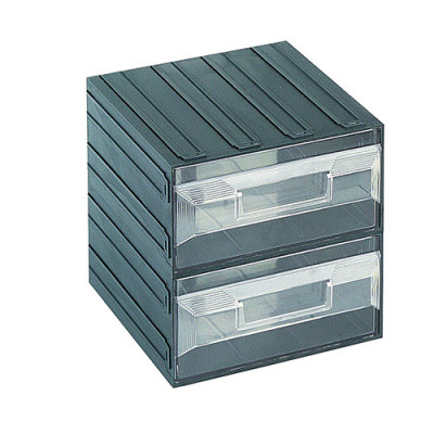 Caja con cajones de plástico Vision 408B03726