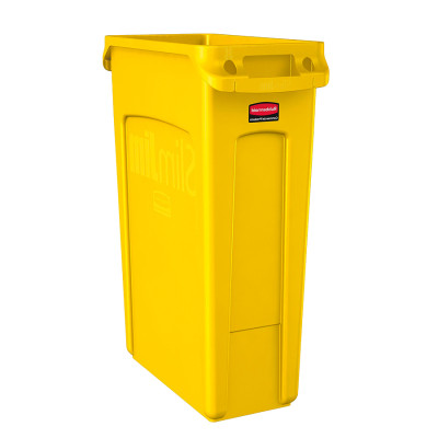 Basurera para reciclaje de 87 lts. amarillo 213B46443