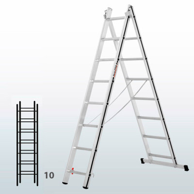 Escalera transformable de 2 tramos 065B15856