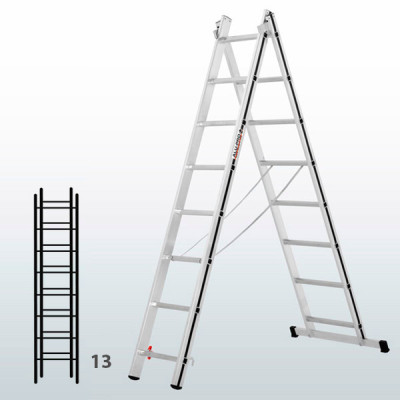 Escalera transformable de 2 tramos 065B15857