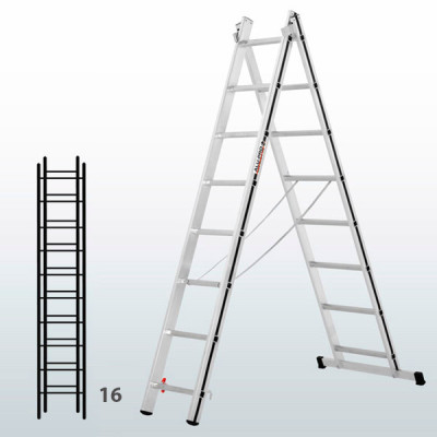 Escalera transformable de 2 tramos 065B15858